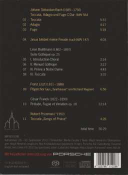 SACD Johann Sebastian Bach: Toccata (Ladegast-Eule-Orgel Nikolaikirche Leipzig)