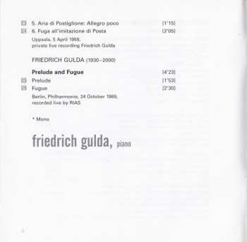 CD Johann Sebastian Bach: Gulda Plays Bach