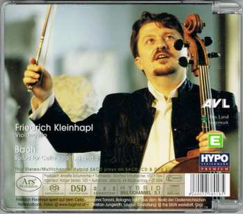 SACD Johann Sebastian Bach: Suites For Cello Solo 1, 3 And 5
