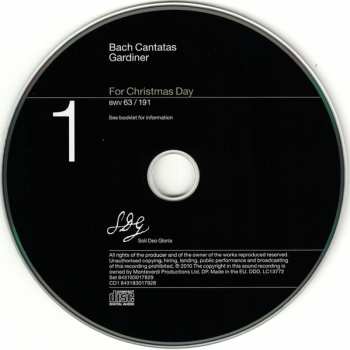 6CD/Dobozkészlet Johann Sebastian Bach: Bach Cantatas For Christmas