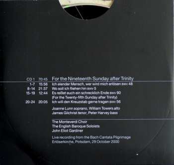 2CD Johann Sebastian Bach: Cantatas Vol. 10: Potsdam / Wittenberg