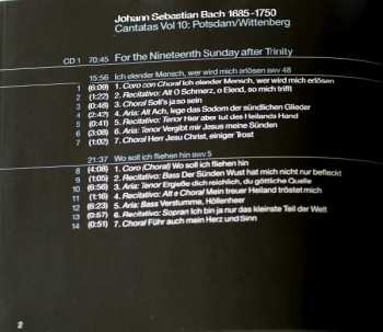 2CD Johann Sebastian Bach: Cantatas Vol. 10: Potsdam / Wittenberg