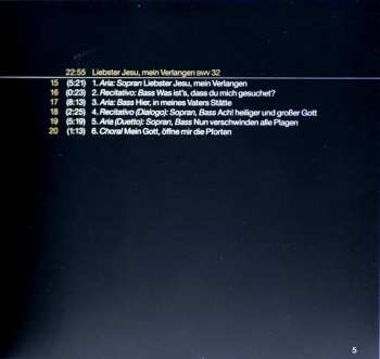 2CD Johann Sebastian Bach: Cantatas Vol. 18: Weimar / Leipzig / Hamburg