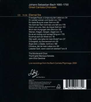 CD Johann Sebastian Bach: Eternal Fire (Bach Choruses)