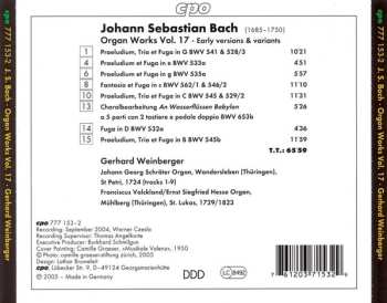 CD Johann Sebastian Bach: Organ Works Vol. 17