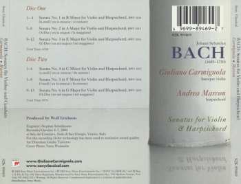 2CD Johann Sebastian Bach: Sonatas For Violin & Harpsichord