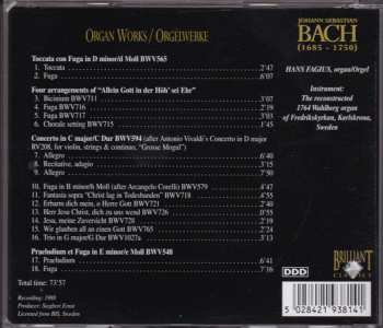 9CD/Dobozkészlet Johann Sebastian Bach: Organ Works Vol. II = Orgelwerke Vol. II