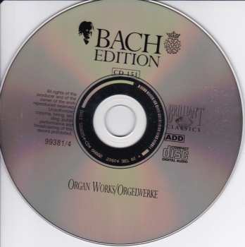 9CD/Dobozkészlet Johann Sebastian Bach: Organ Works Vol. II = Orgelwerke Vol. II
