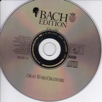 9CD/Dobozkészlet Johann Sebastian Bach: Organ Works Vol. II = Orgelwerke Vol. II