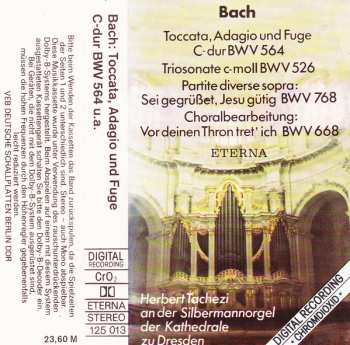 Album Johann Sebastian Bach: Toccata, Adagio Und Fuge C-dur BWV 564 U.A.