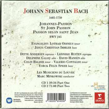 2CD/Dobozkészlet Johann Sebastian Bach: Johannes-Passion