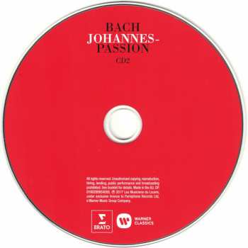 2CD/Dobozkészlet Johann Sebastian Bach: Johannes-Passion