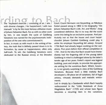 CD Johann Sebastian Bach: Goldberg Variations