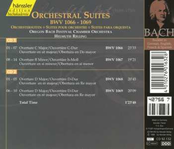 2CD Johann Sebastian Bach: Orchestral Suites