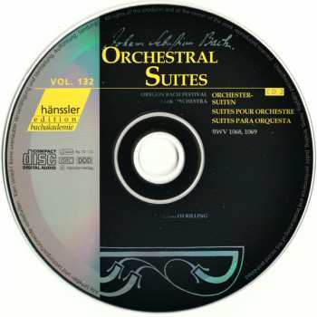 2CD Johann Sebastian Bach: Orchestral Suites