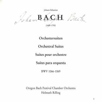 2CD Johann Sebastian Bach: Orchestral Suites