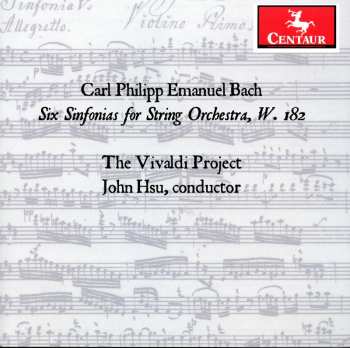 CD Bach / Vivaldi Project / Hsu: Six Sinfonia For String Orchestra W. 182