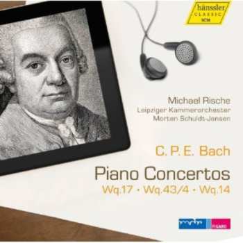 Album Bach,c.p.e. / Rische / Leipziger Kammerorchester: Piano Concertos 2