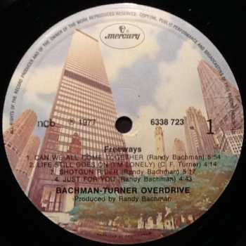 LP Bachman-Turner Overdrive: Freeways
