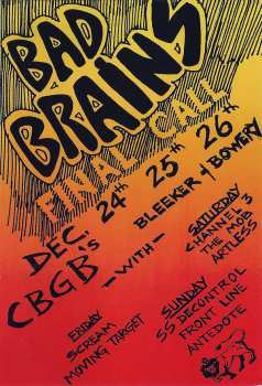 DVD Bad Brains: Live At CBGB 1982