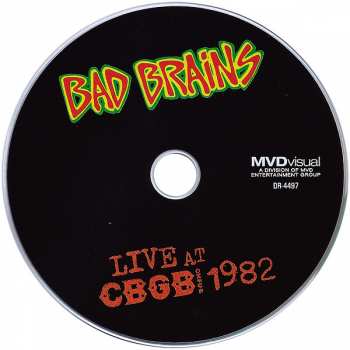DVD Bad Brains: Live At CBGB 1982