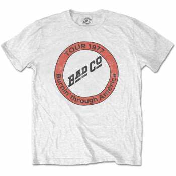 Merch Bad Company: Póló Burnin' Through America 