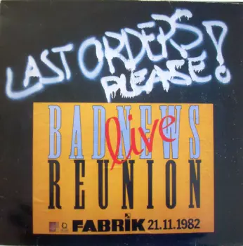Last Orders, Please!