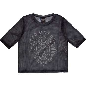 Merch Bad Omens: Női Crop Top Moth Skull