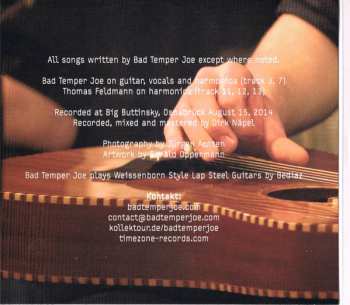 CD Bad Temper Joe: Man For The Road