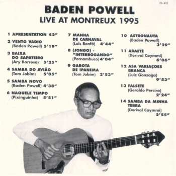 CD Baden Powell: Live At Montreux, 22 Juillet 1995