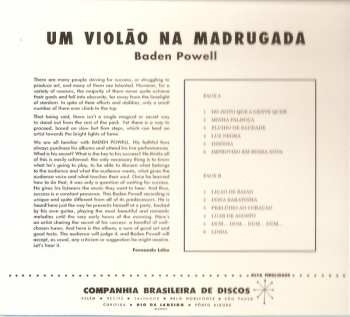 CD Baden Powell: Um Violão Na Madrugada + Apresentando Baden Pawell E Seu Violão LTD