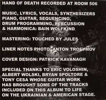 CD Bain Wolfkind: Hand Of Death