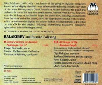 CD Moscow Philharmonic Orchestra: Balakirev And Russian Folksong