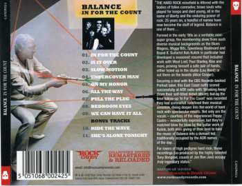 CD Balance: In For The Count