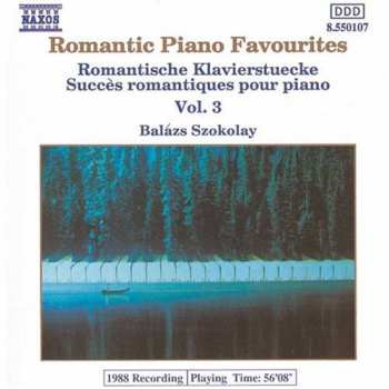 Album Balázs Szokolay: Romantic Piano Music 3