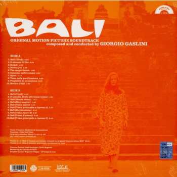 LP Giorgio Gaslini: Bali (Colonna Sonora Originale Del Film) CLR | LTD