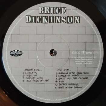 LP Bruce Dickinson: Balls To Picasso