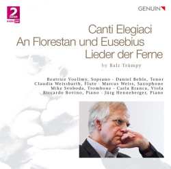 CD Daniel Behle: Canti Elegiaci An Florestan und Eusebius Lieder der Ferne