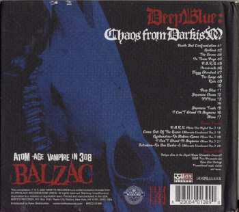 CD/DVD Balzac: Deep Blue: Chaos From Darkism