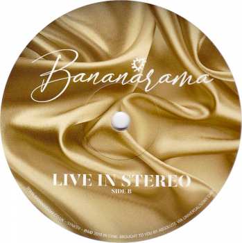 LP Bananarama: Live In Stereo CLR