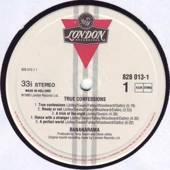 LP Bananarama: True Confessions