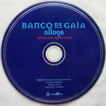 CD Banco De Gaia: Ollopa: Apollo Remixed