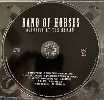 CD Band Of Horses: Acoustic At The Ryman