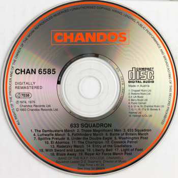 CD Band Of The Royal Air Force College, Cranwell: 633 Squadron