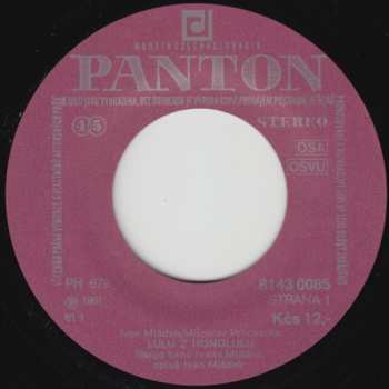 SP Banjo Band Ivana Mládka: Lulu Z Honolulu / Kolečko Po Václavském Náměstí