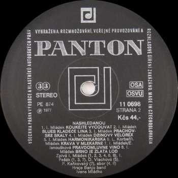 LP Banjo Band Ivana Mládka: Nashledanou!