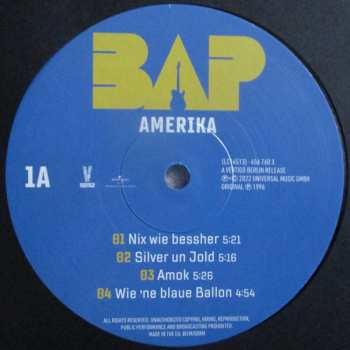 2LP BAP: Amerika