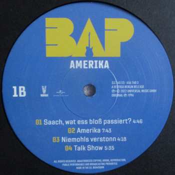 2LP BAP: Amerika