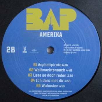2LP BAP: Amerika