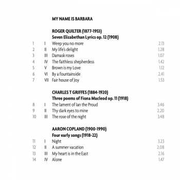 CD Leonard Bernstein: My Name Is Barbara